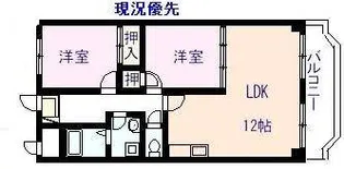 アルハウス南蔵王【2階】の間取り