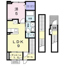 ディリジェント エイト【3階】の間取り