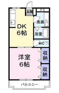 ローフィルド【4階】の間取り