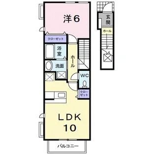 ウインティ【2階】の間取り