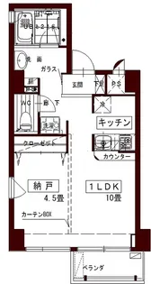 コリドール中央【3階】の間取り