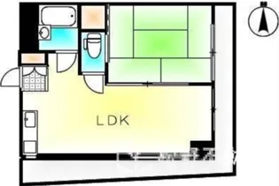 コンフォール錦町【5階】の間取り
