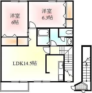 ペガサス壱番館【202号室】の間取り