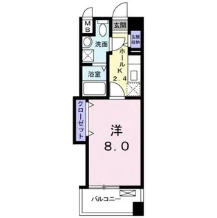 アルコバレーノ【3階】の間取り