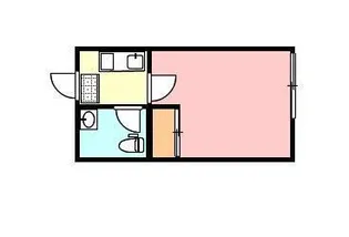 扇町マンション【201号室】の間取り