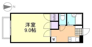 サン・コーポ水島A棟【1階】の間取り