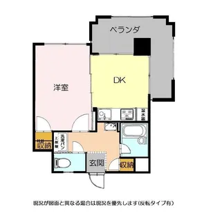 コスモス南蔵王【11階】の間取り