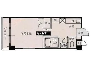 パラツイーナ光南【2階】の間取り