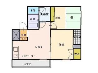 ピエタ【3階】の間取り