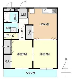 トミオビルⅡ【3階】の間取り