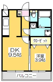 PURE STAGE【3階】の間取り