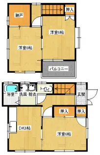 山崎住宅の間取り