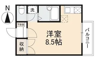グランドハイツ増田【2階】の間取り