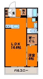 グランドマンションⅦ【1階】の間取り