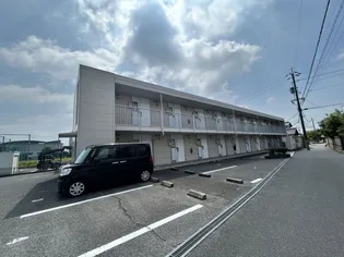 岡山県岡山市北区庭瀬【アパート】の外観