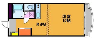 ベルマンション【2階】の間取り