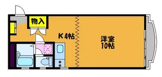 ベルマンション【301号室】の間取り