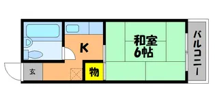 レジデンス・アザレア【503号室】の間取り