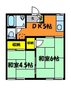 メゾンエトワール【103号室】の間取り
