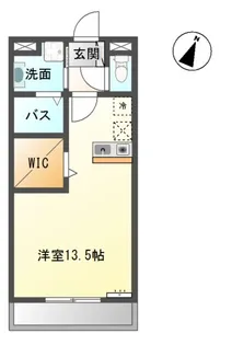ハピネスオリーブ【1階】の間取り