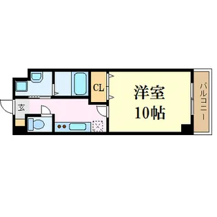 MJマンション【402号室】の間取り