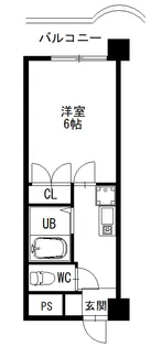 プリメゾン福山木之庄【312号室】の間取り
