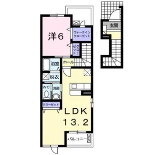 アプローズ Ⅱ【2階】の間取り