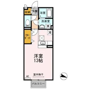 グランド ソレイユ【1階】の間取り