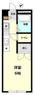 エステートピアナナムラ【2階】の間取り