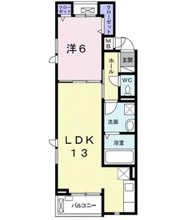 サンテールⅣ【3階】の間取り