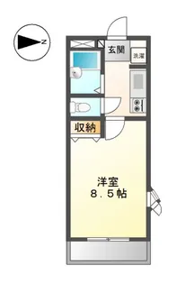 クオリティⅤ【3階】の間取り