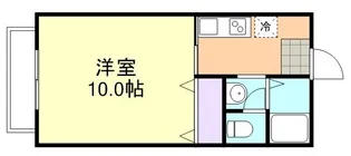 エタニティ安江 B棟【1階】の間取り