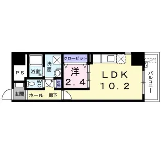 グランツコート Ⅱ【2階】の間取り