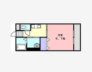 イノセントスクエア【405号室】の間取り