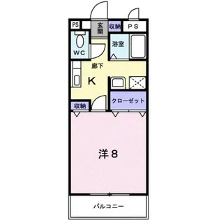 サンビレッジ【4階】の間取り