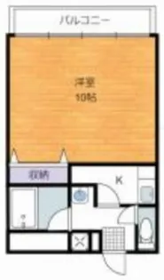 ラピス中庄駅前【303号室】の間取り