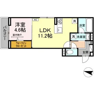 ベルヴィオラ西深津【3階】の間取り