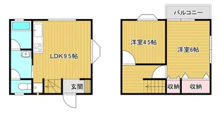 メゾーネ別所の間取り