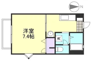 EARL′s COURT【2階】の間取り