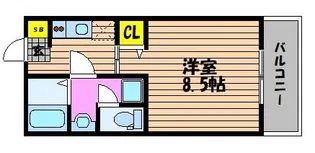 ハイム ワケ【101号室】の間取り