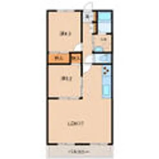 エトワール佐藤【2階】の間取り