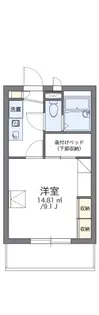 レオパレス花【1階】の間取り