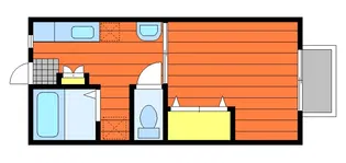 グリーンヒルズ M棟【203号室】の間取り