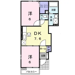 セナークル【1階】の間取り