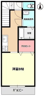 シェリ【2階】の間取り