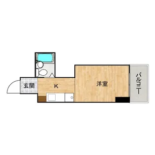 アルティメイトbuilding光南 The Tower【6階】の間取り