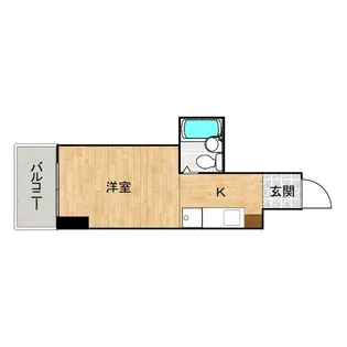 アルティメイトbuilding光南 The Tower【7階】の間取り