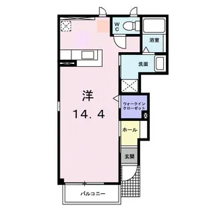コンフォート鎌田 A【1階】の間取り