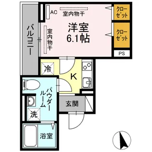 フレッチェ・ボスコⅣ【3階】の間取り