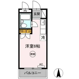 シャインコート【303号室】の間取り